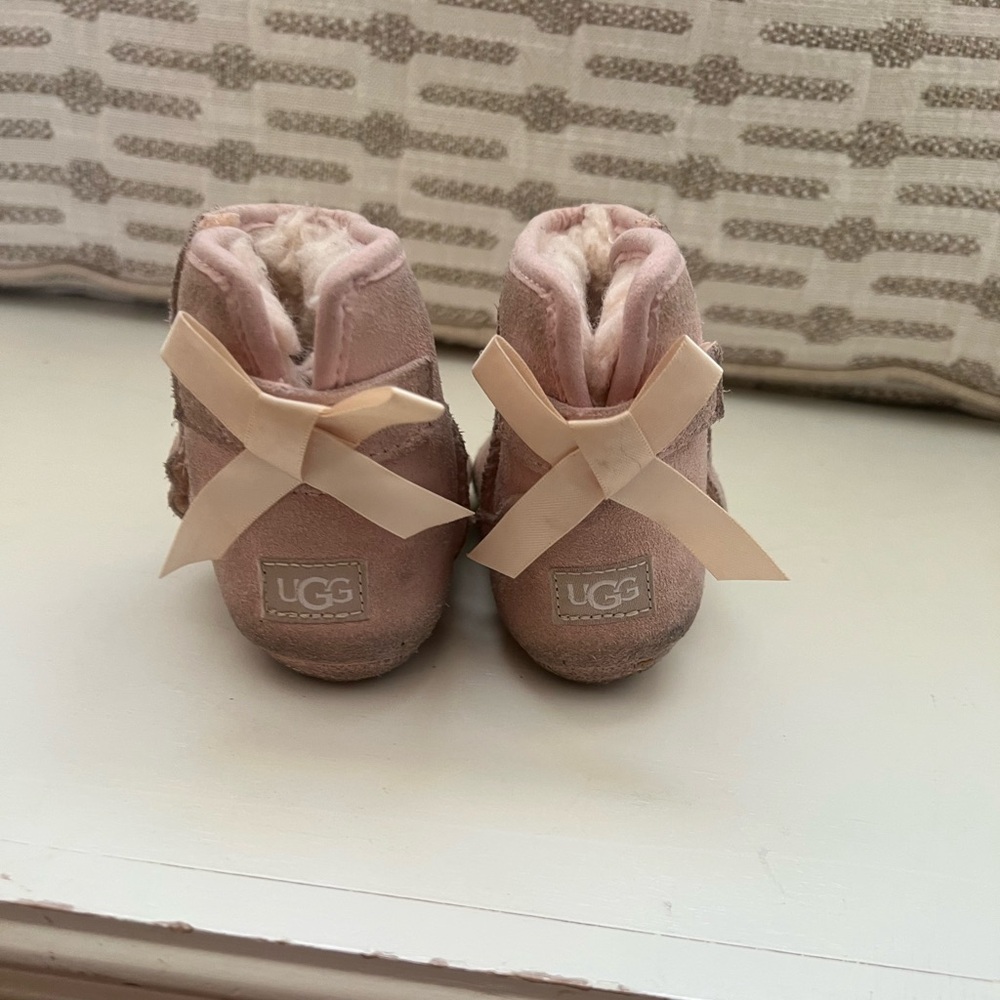 Pink Baby Ugg Booties